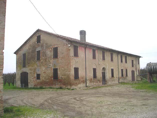 COMUNE DI SAN FELICE SUL PANARO (MO) QUADRO CONOSCITIVO DEL PSC CATALOGAZIONE DEI BENI ARCHITETTONICI DI INTERESSE STORICO SCHEDA N 58 CATASTO 1893 RILEVAZIONE 2006 LOCALITA San Biagio INDIRIZZO Via