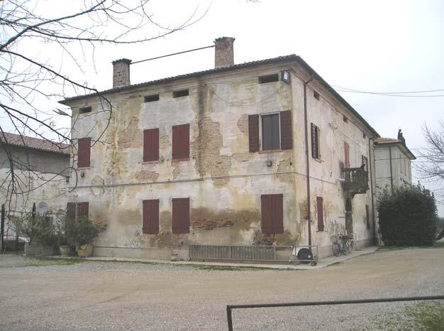 COMUNE DI SAN FELICE SUL PANARO (MO) QUADRO CONOSCITIVO DEL PSC CATALOGAZIONE DEI BENI ARCHITETTONICI DI INTERESSE STORICO SCHEDA N 60 CATASTO 1893 RILEVAZIONE 2006 LOCALITA San Biagio