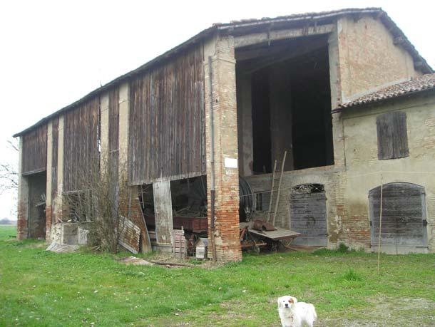 COMUNE DI SAN FELICE SUL PANARO (MO) QUADRO CONOSCITIVO DEL PSC CATALOGAZIONE DEI BENI ARCHITETTONICI DI INTERESSE STORICO SCHEDA N 76 CATASTO 1893 RILEVAZIONE 2006 LOCALITA Ponte San Pellegrino