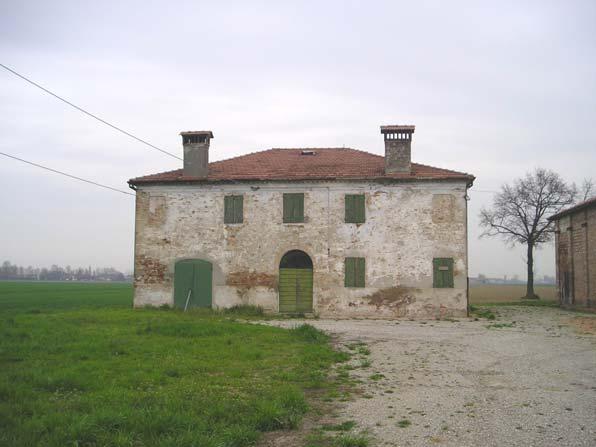 COMUNE DI SAN FELICE SUL PANARO (MO) QUADRO CONOSCITIVO DEL PSC CATALOGAZIONE DEI BENI ARCHITETTONICI DI INTERESSE STORICO SCHEDA N 88 CATASTO 1893 RILEVAZIONE 2006 LOCALITA Ponte San Pellegrino