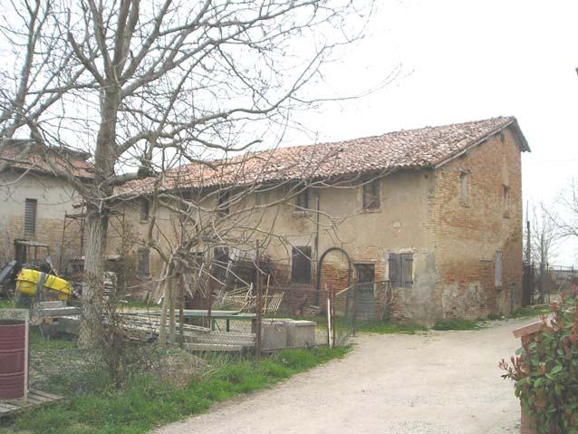 COMUNE DI SAN FELICE SUL PANARO (MO) QUADRO CONOSCITIVO DEL PSC CATALOGAZIONE DEI BENI ARCHITETTONICI DI INTERESSE STORICO SCHEDA N 98 CATASTO 1893 RILEVAZIONE 2006 LOCALITA Pavignane INDIRIZZO Via