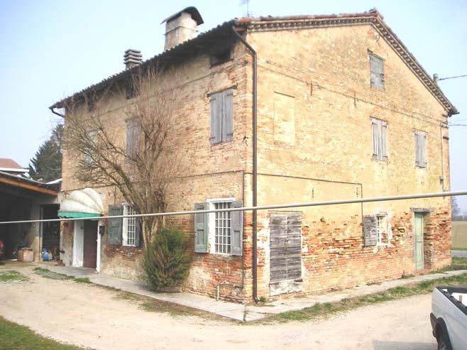 COMUNE DI SAN FELICE SUL PANARO (MO) QUADRO CONOSCITIVO DEL PSC CATALOGAZIONE DEI BENI ARCHITETTONICI DI INTERESSE STORICO SCHEDA N 12 CATASTO 1893 RILEVAZIONE 2006 LOCALITA San Biagio San Biagio