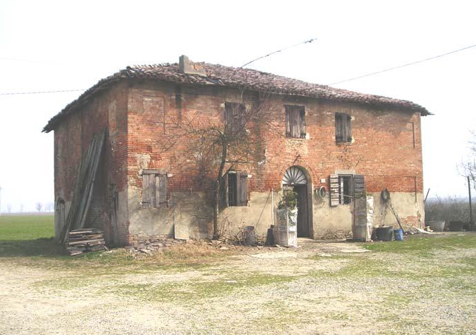 COMUNE DI SAN FELICE SUL PANARO (MO) QUADRO CONOSCITIVO DEL PSC CATALOGAZIONE DEI BENI ARCHITETTONICI DI INTERESSE STORICO SCHEDA N 28 CATASTO 1893 RILEVAZIONE 2006 LOCALITA Confine INDIRIZZO Via