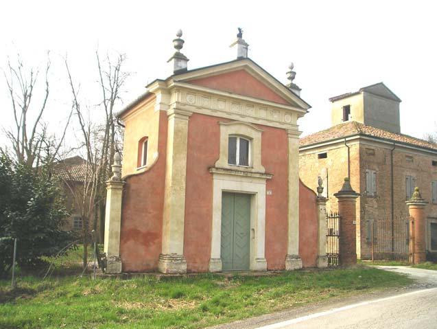 COMUNE DI SAN FELICE SUL PANARO (MO) QUADRO CONOSCITIVO DEL PSC CATALOGAZIONE DEI BENI ARCHITETTONICI DI INTERESSE STORICO SCHEDA N 3 CATASTO 1893 RILEVAZIONE 2006 LOCALITA San Biagio San Biagio