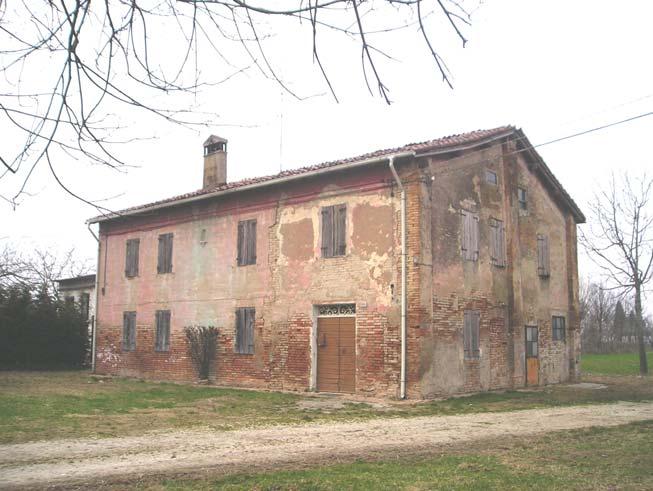 COMUNE DI SAN FELICE SUL PANARO (MO) QUADRO CONOSCITIVO DEL PSC CATALOGAZIONE DEI BENI ARCHITETTONICI DI INTERESSE STORICO SCHEDA N 34 CATASTO 1893 RILEVAZIONE 2006 LOCALITA San Biagio INDIRIZZO Via