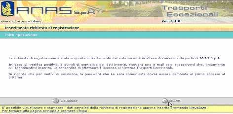 9, dopo il messaggio attendere autenticazione, si passa all ultima maschera della sequenza di registrazione, Fig.10 Fig.