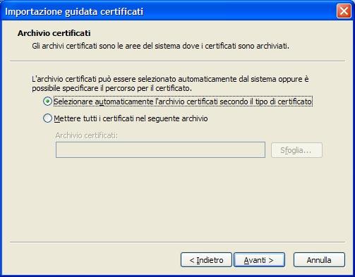 Figura 13 Procedere selezionando il pulsante Avanti. Al termine premere il pulsante Fine.