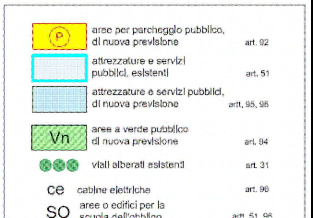 STATO MODIFICATO REGOLAMENTO URBANISTICO TAVOLA n. 2.3.18 UTOE 18 Palleggio - Astracaccio scala 1:2000 Art. 51 - Attrezzature di interesse comunale e sovracomunale 1.