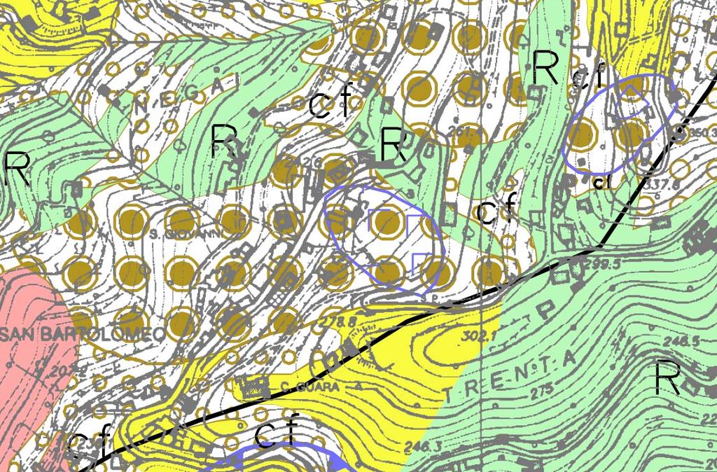 STRALCI CARTOGRAFICI PDB 180 AMBITO 16 FIUME ENTELLA Via Mosti