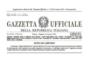 Norme di riferimento Bathing Water Directive (BWD), FARMACOPEA UFFICIALE DELLA REPUBBLICA ITALIANA IX ed.