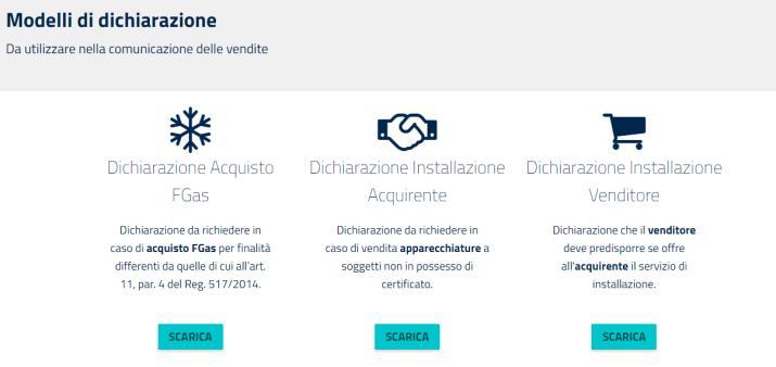 Se la vendita dell apparecchiatura non ermeticamente sigillata contenente fgas, verrà effettuata dall impresa certificata che provvederà anche l installazione, l impresa certificata comunicherà la