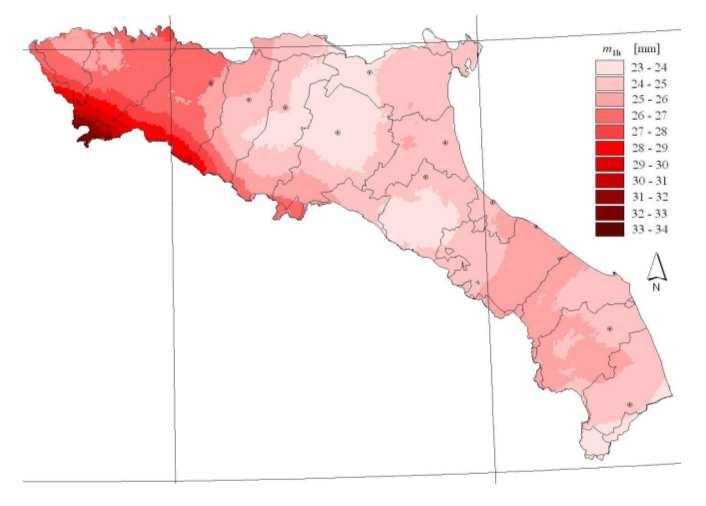 Letteratura - Per le Marche, analisi su area più vasta(arco Appennini settentrionali) - Distribuzione genitrice assunta come GEV su Marche e Emilia Romagna(anche da analisi degli L-momenti) Regional