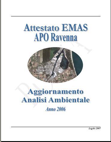 CAPITOLO 1 INTRODUZIONE 1.1 Premessa 1.2 Metodologia CAPITOLO 2 DESCRIZIONE DELLE AZIENDE 2.1 Caratteristiche Generali 2.1.1 Superfici occupate ed addetti 2.1.2 Certificazione ambientale CAPITOLO 3 ASPETTI AMBIENTALI DIRETTI 3.