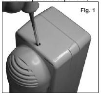 compresa da 3 a 9 Volt, può essere alimentato con la stessa batteria, altrimenti si può alimentare con batteria propria.