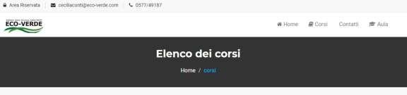 1. Accesso alla piattaforma Dopo averci comunicato la volontà di sostenere un corso (o parte di esso) nella nostra piattaforma riceverai un email all indirizzo fornito.