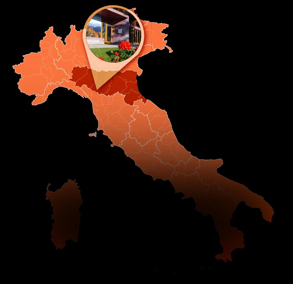 Siamo a SUCCISO, un paese di montagna a 1000 metri di altitudine in provincia di Reggio Emilia, Emilia-Romagna Il paese di Succiso dove ha sede la cooperativa negli anni '50 contava oltre 1000