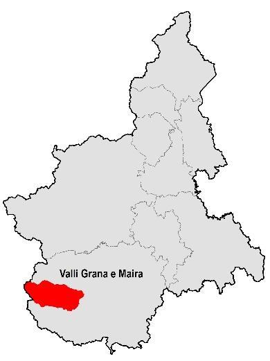 Regione Piemonte PARTE PRIMA Analisi e Descrizione 12 Valli Grana e Maira Revisione documento: Novembre 2018 Dati di riepilogo area interna Totale Comuni 18 Popolazione residente 13.