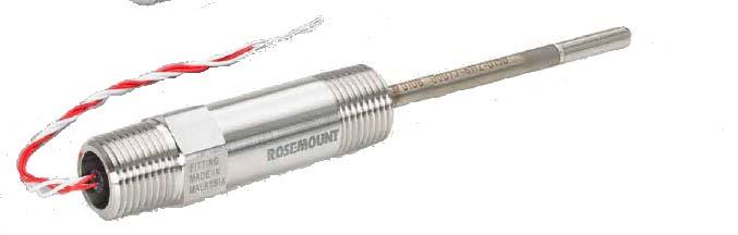 214C Rosemount Sensore 214C Rosemount I sensori 214C Rosemount sono progettati per offrire misure di temperatura flessibili ed affidabili per il monitoraggio del processo ed il controllo degli