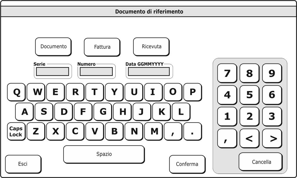 Documento commerciale emesso per annullamento Il registratore telematico consente l annullamento di un documento di vendita già emesso.