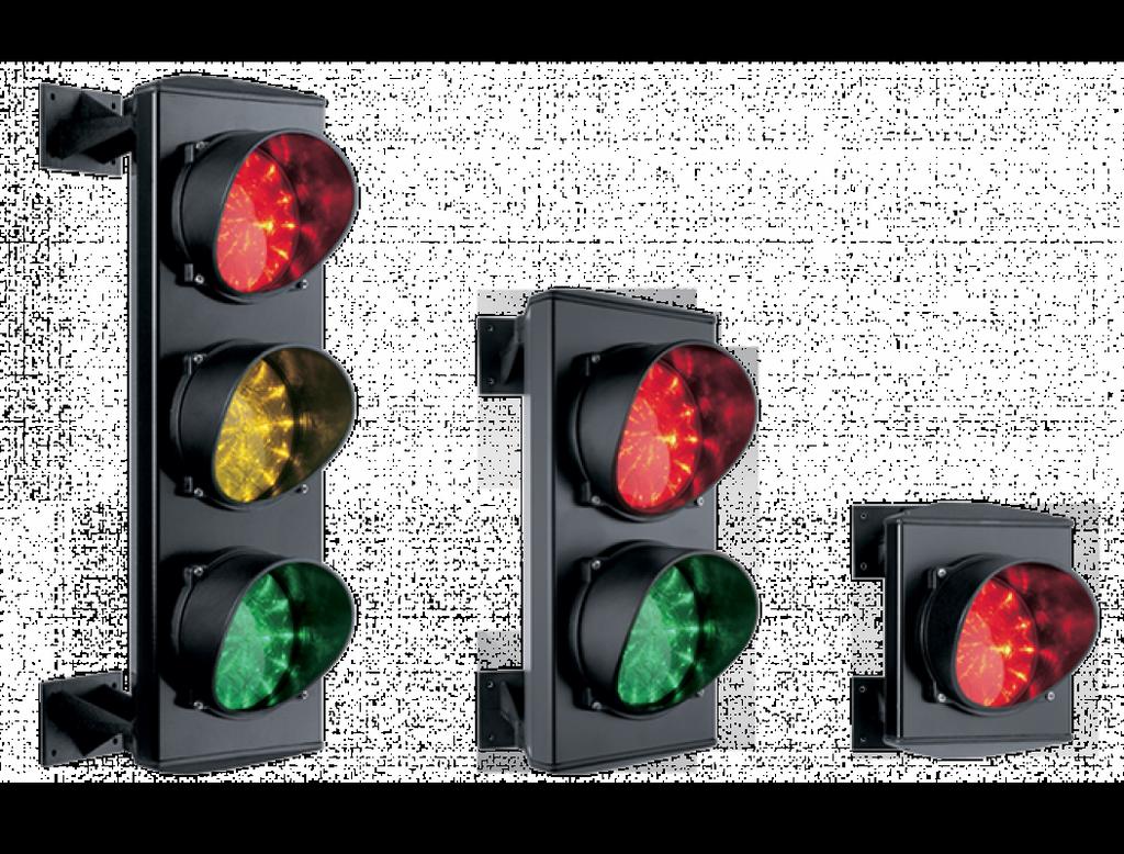 ac/dc SS-SLD Semaforo con 25 LED per due luci Rossa Verde 24 V.ac/dc SS-SLT Semaforo con 25 LED per 3 luci Rossa Gialla Verde 24 V.