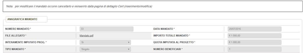 INSERIMENTO CERTIFICAZIONI FSE A COSTI REALI