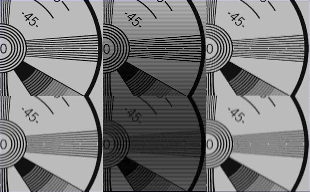 semiquadri di scansione, il primo dalle righe pari ed il secondo dalle righe dispari dell immagine ) A Slide