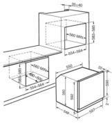 FORNI ESTETICA NEWSON F610AB FORNO TERMOVENTILATO, 60 CM 1.