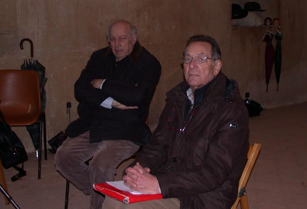 Nella foto: il Dott. Dott. Gianpaolo Bardazza dell'osservatorio del paesaggio del Monferrato casalese e Dott.