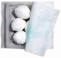 Una valida alternativa ai tradizionali tamponi in cotone. Tamponi in tessuto non tessuto, non sterili - in sacchetti.
