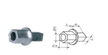 NA101S Innesto - Supporti - Piastre per arganelli