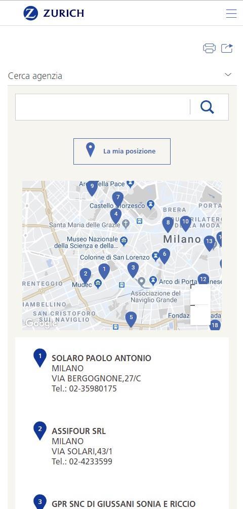 flussi dati Cliente: Progetto: Locator Link: www.