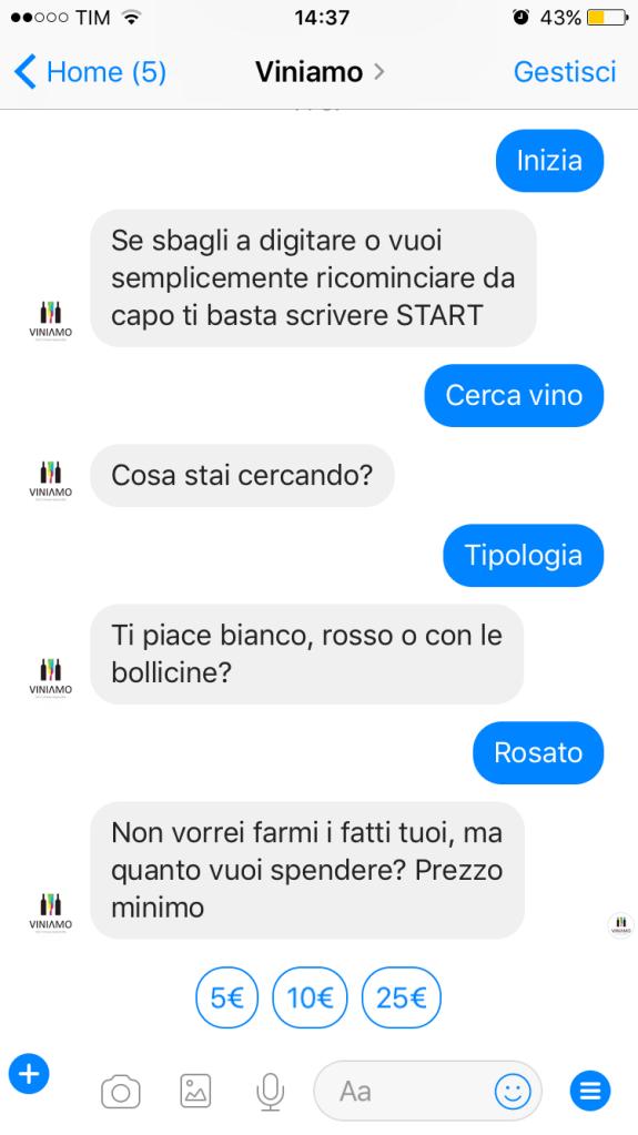 #chatbot #attivo in automatico su FB Messenger