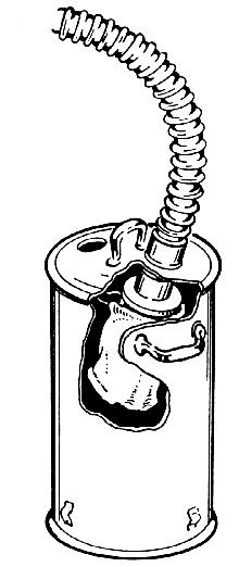 Collegare il tubo per l aria compressa 3 dal cilindro 4 della valvola per la presa d aria fino alla valvola elettromagnetica Y41. Montare il tubo 5 sul supporto 8 del recipiente di deposito 7.