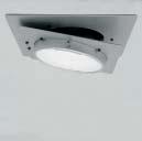 ixed built-in ceiling device, furnished with satin glass diffuser. transformer on request.