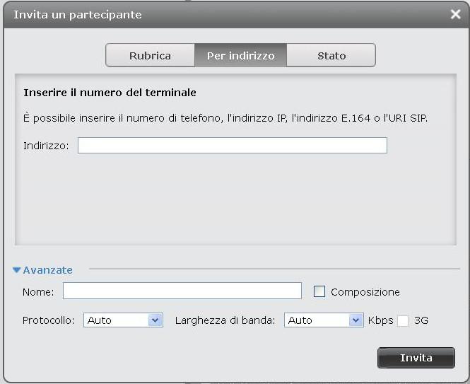 desktop-> ci si collega all incontro con lo scopia desktop client con audio e video disattivati blocca