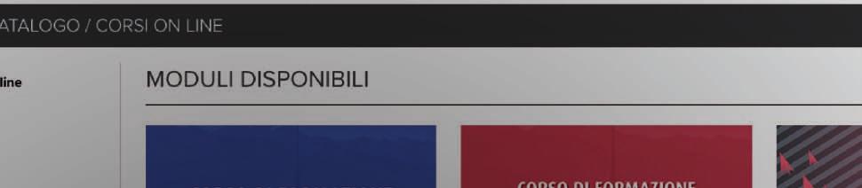 Corsi: scegli visualizza