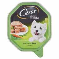 MATURE CESAR SENIOR 10+ alimento umido completo studiato per cani dai 10 anni in su, delicato per lo stomaco e pensato per una facile digestione, 150 g 0,69 /kg