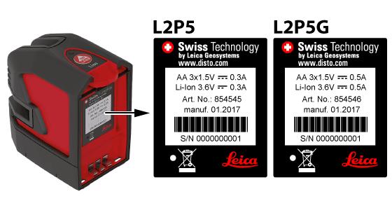 Istruzioni di sicurezza Linea di divergenza del raggio