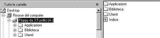 directory ad un'altra Gli elaboratori sono dotati di più unità di memoria secondaria DOS e Windows usano dei nomi per distinguere le