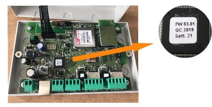 4.1 Segnalazione fuoricampo o manomissione dispositivo Dalla versione del firmware 03.xx e superiori (vedi fig.