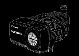 Pompe per vuoto a vite a secco NOVADRY Velocità di pompaggio 200 VELOCITÀ DI POMPAGGIO (m³/h) 150 100 50 NOVADRY ND200 NOVADRY ND160 NOVADRY ND100 NOVADRY ND65 A L L 0 0,1 1 10 100 1000 PRESSIONE