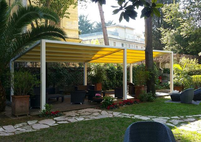 Multipergola small La semplicità e la funzionalità per spazi medio grandi.