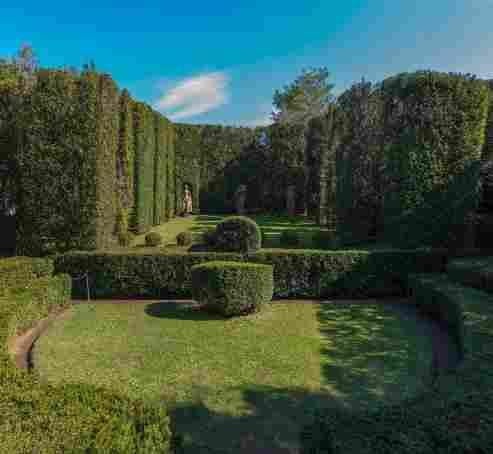 I GIARDINI Caratteristica peculiare del parco é la molteplicitá dei