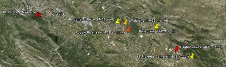 coordinando le attività per la MS della Macroarea 4 (comuni di Poggio