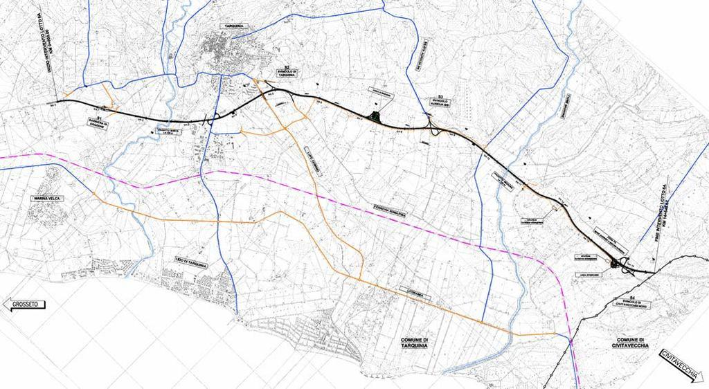 1 PREMESSA La presente proposta di Viabilità complanare integrativa si riferisce al Lotto funzionale 6A del corridoio autostradale tirrenico settentrionale, ovvero alla realizzazione dell autostrada