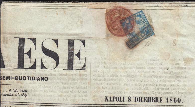 Catalogo Marzo 125_Layout 1 13/03/2019 11:25 Pagina 3 9 Napoli - Giornale Il Paese del 8/12/60 recante Croce