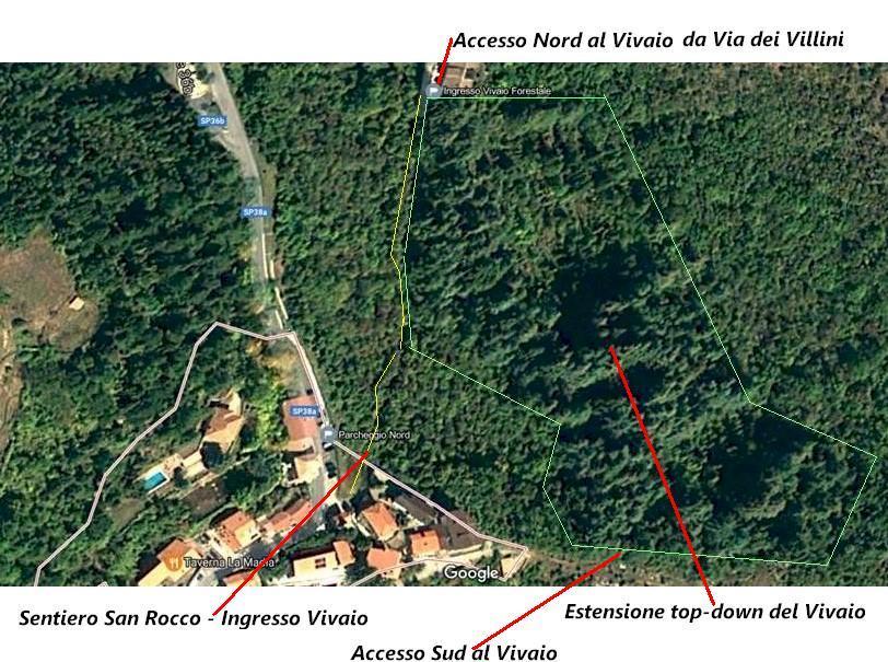 Stato dell arte e un po di documentazione Wikimappatura di Vallinfreda ed in particolare del Vivaio.