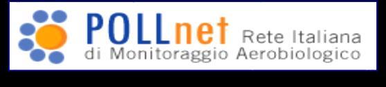 Informazioni utili La rete regionale Arpac di monitoraggio aerobiologico ha 3 stazioni attive: Benevento (BN1) presso istituto Guacci, Via Calandra Caserta (CE6) presso Municipio, Piazza Vanvitelli