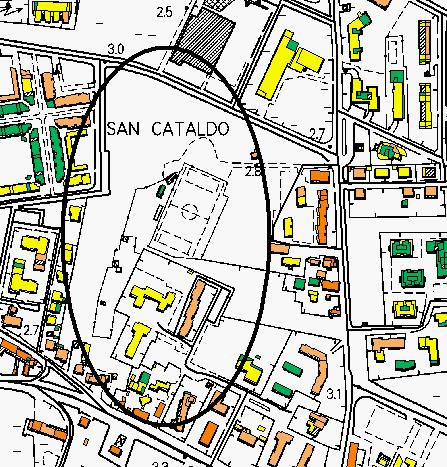 veicolare PERIODO: DEN (Day-Evening-Nigh) Fonte: SIRA - Mappa europea del rumore del Comune di