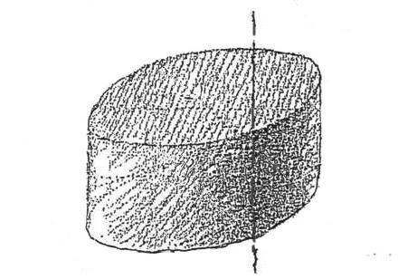 Fig. 3 Invariante n 1: occorrono tonalità diverse per angoli diversi di incidenza della luce. di un oggetto, illuminate diversamente a seconda della loro giacitura nello spazio.